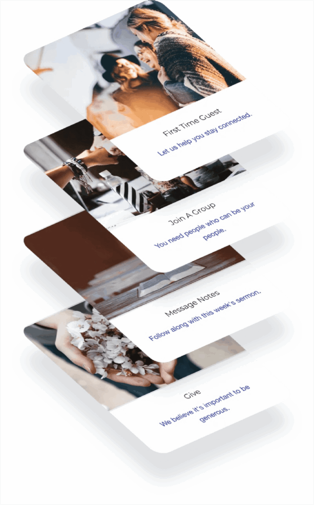 4 Church cards